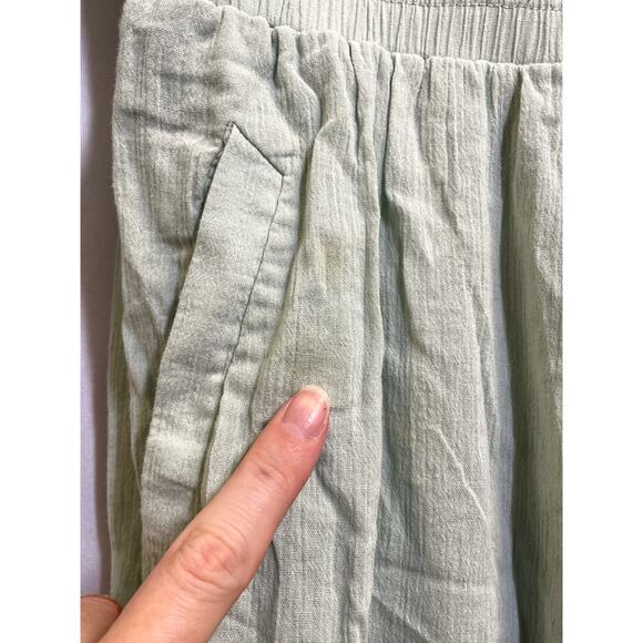 PARADISED Kelsey Track Suit Sporty Zip Jumpsuit Color Block Green Size L $450 - Picture 8 of 13